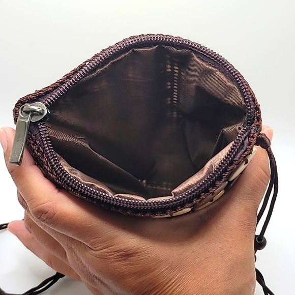 NWT Coconut Crossbody Bag Purse w/ Zipper - Picture 4 of 6